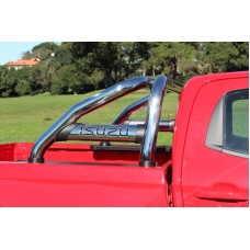 Isuzu GEN6 and 7 2013 - 2022+ Double and Extended Cab Sports Bar (Rollbar) Stainless Steel
