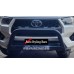 Toyota Hilux 2016 - 2024+ Nudge Bar with Oval Cross Member 409 Stainless Steel Powder Coated Black