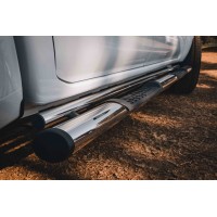 Peugeot Landtrek 2021+ Side Steps Double Cab Stainless Steel