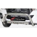 Toyota Hilux LEGEND 2020 - 2023+ Nudge Bar with Oval Cross Member Stainless Steel