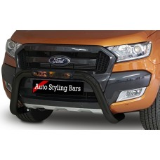 Ford Everest 2016 - 2022 PDC Nudge Bar 409 Stainless Steel PC Black Ford Everest 2016 - 2022 PDC Nudge Bar 409 Stainless Steel PC Black