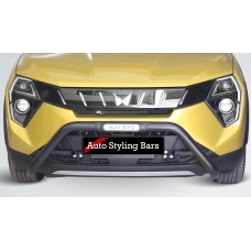 Mahindra XUV 3X0 2024+ Nudge Bar 409 Stainless Steel Powder Coated Black