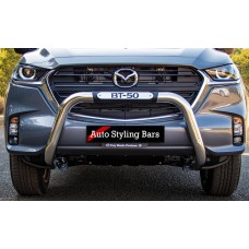 Mazda BT50 Facelift 2021+ Nudge Bar Stainless Steel (NEW) Mazda BT50 Facelift 2021+ Nudge Bar Stainless Steel (NEW)