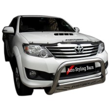 Toyota Fortuner 2005 - 2015 Nudge Bar with Sump Guard Cross Member SS