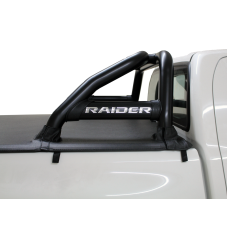 Toyota Hilux 2016 - 2023+ Rollbar (Sports Bar) with Oval Cross Members 409 SS PC BLACK 6 BEND (NEW).