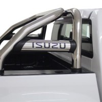 Isuzu  2013 - 2023+  (Fits Gen 6 & Gen 7)  Double and Extended Cab Sports Bar (Rollbar) Stainless Steel