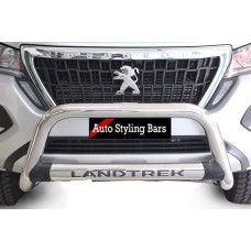 Peugeot Landtrek 2021+ Nudge Bar Stainless Steel
