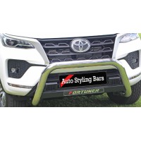 Toyota Fortuner 2016 - 2022+ Honeycomb Nudge Bar Stainless Steel