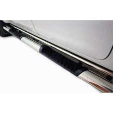 VW Amarok 2010 -  2022 Double Cab Side Steps Stainless Steel