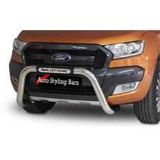 Ford Wildtrak 2016 - 2022 PDC Friendly Nudge Bar Stainless Steel
