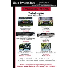 GWM P-Series 2021+ Sports Bar Double Cab Stainless Steel GWM P-Series 2021+ Sports Bar Double Cab Stainless Steel