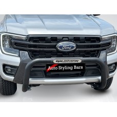 Ford Wildtrak 2023+ PDC Nudge Bar 409 Stainless Steel PC Black Ford Wildtrak 2023+ PDC Nudge Bar 409 Stainless Steel PC Black