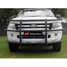 Ford Ranger 2016 - 2022 Full Face Bullbar Black Coated