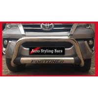 Toyota Fortuner 2016 - 2022+ Nudge Bar Stainless Steel